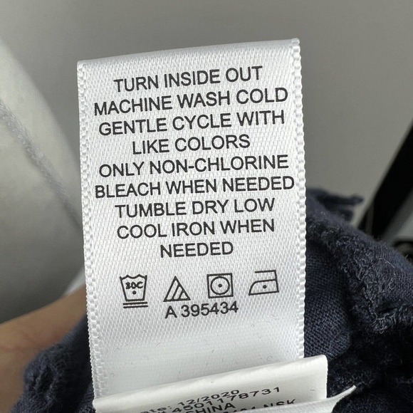 LOGO Lori Goldstein Navy Lace Hem Tunic Top Size XXS Dress - Picture 11 of 11